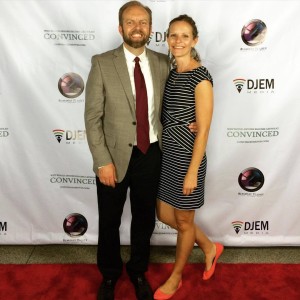 Don and Kendra at the premiere of Convinced in October.